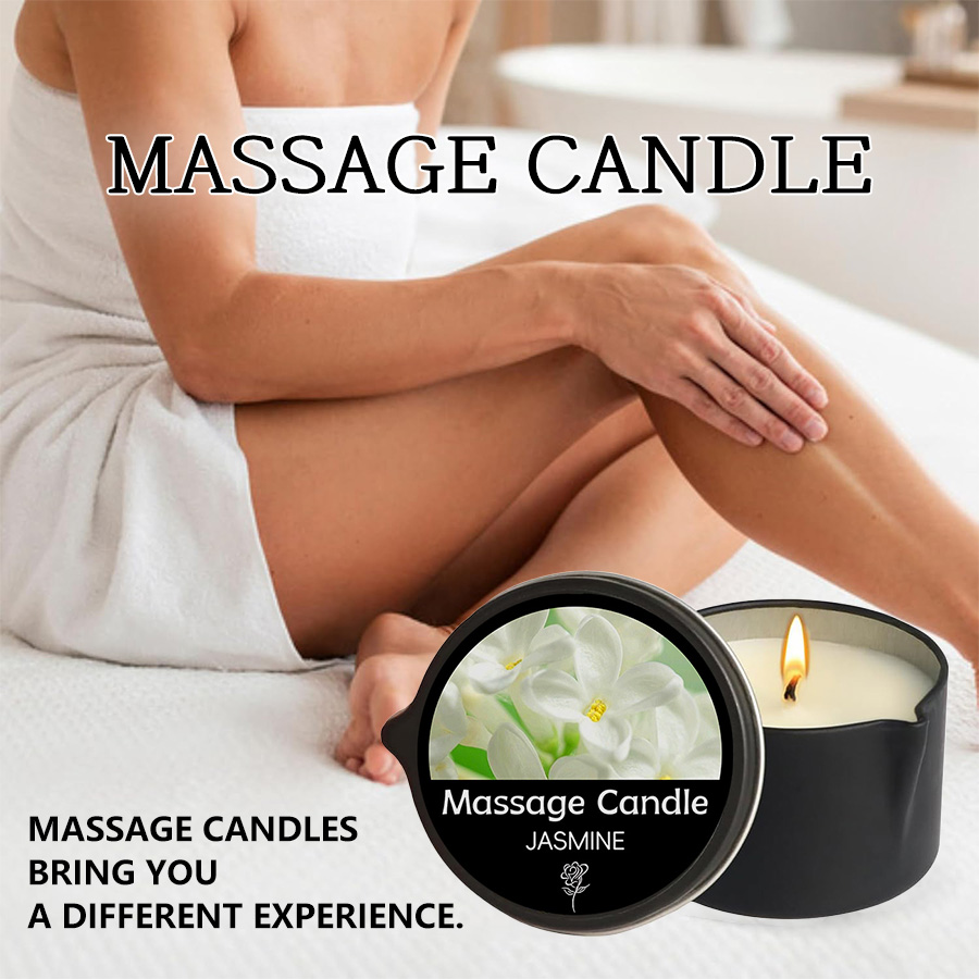 Massage Candle Melting - Candela da massaggio -Olio essenziale -