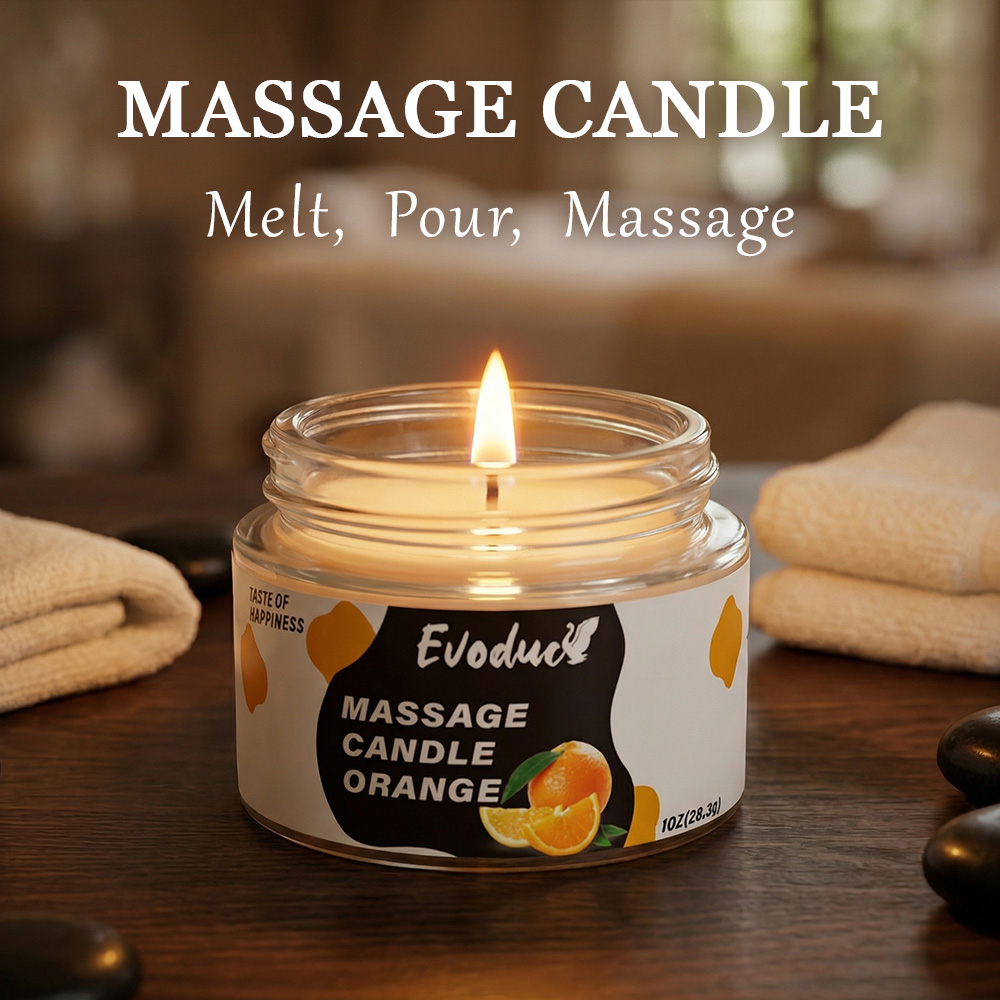 Massage Candle Melting - Candela Olio da Massaggio Arancia Dolce