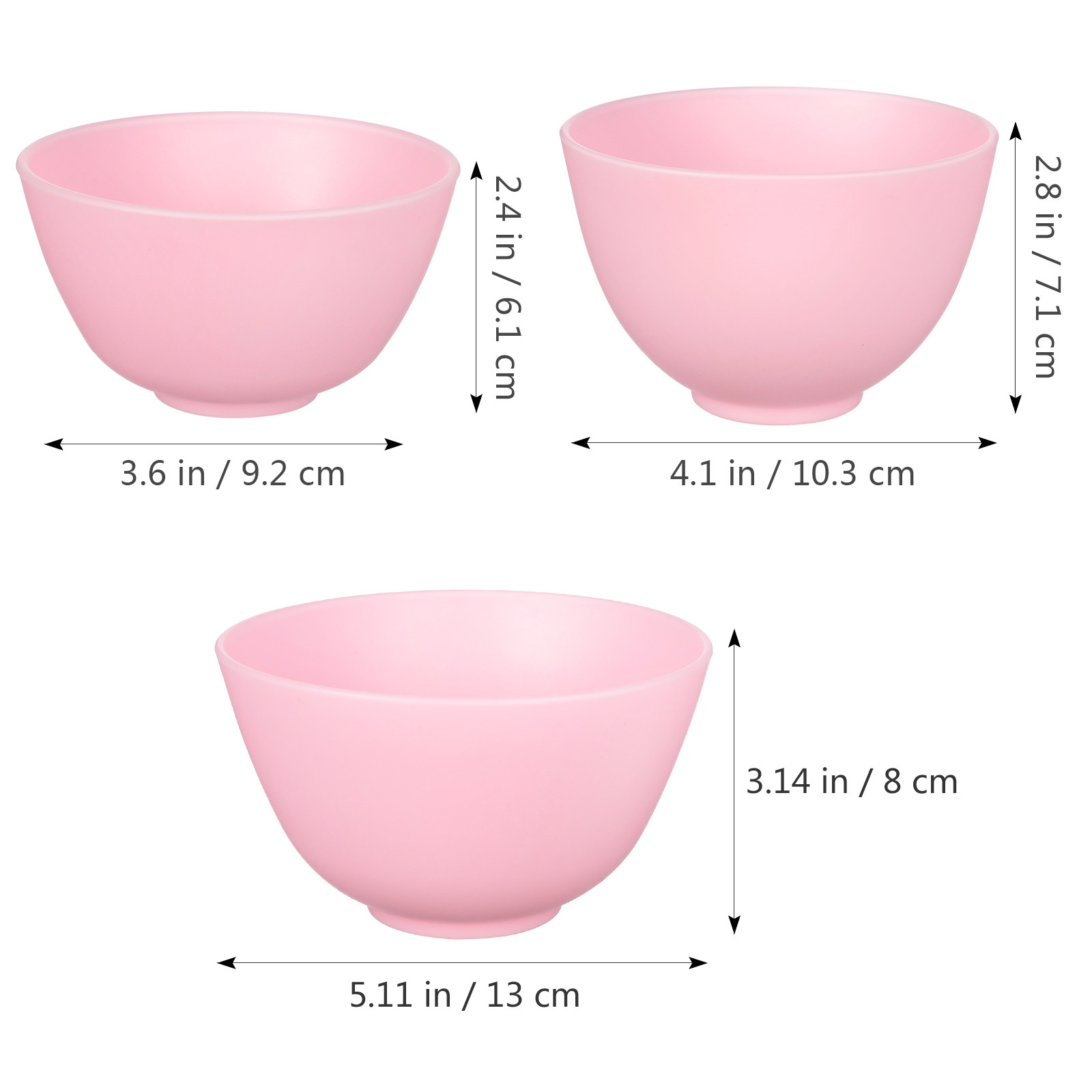 Set di 3 Ciotole in Silicone d - Face Mask Silicone recensione e prezzo