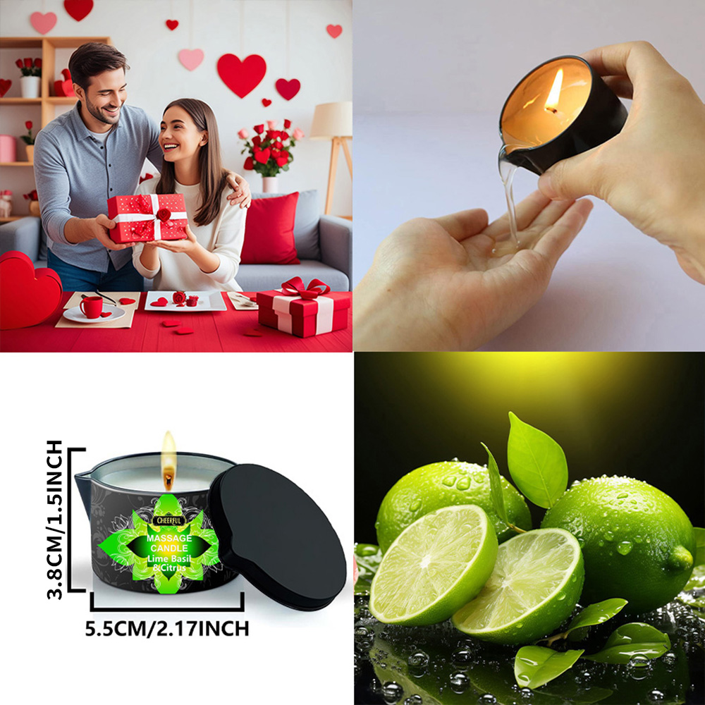 Candela da Massaggio al Lime,  - Massage Candle Melting recensione e prezzo